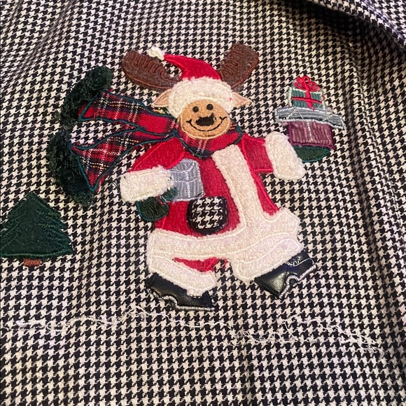 NWT Vintage Lemon Grass Studio Holiday Button Up Shirt with Snowman Design - Picture 2 of 13